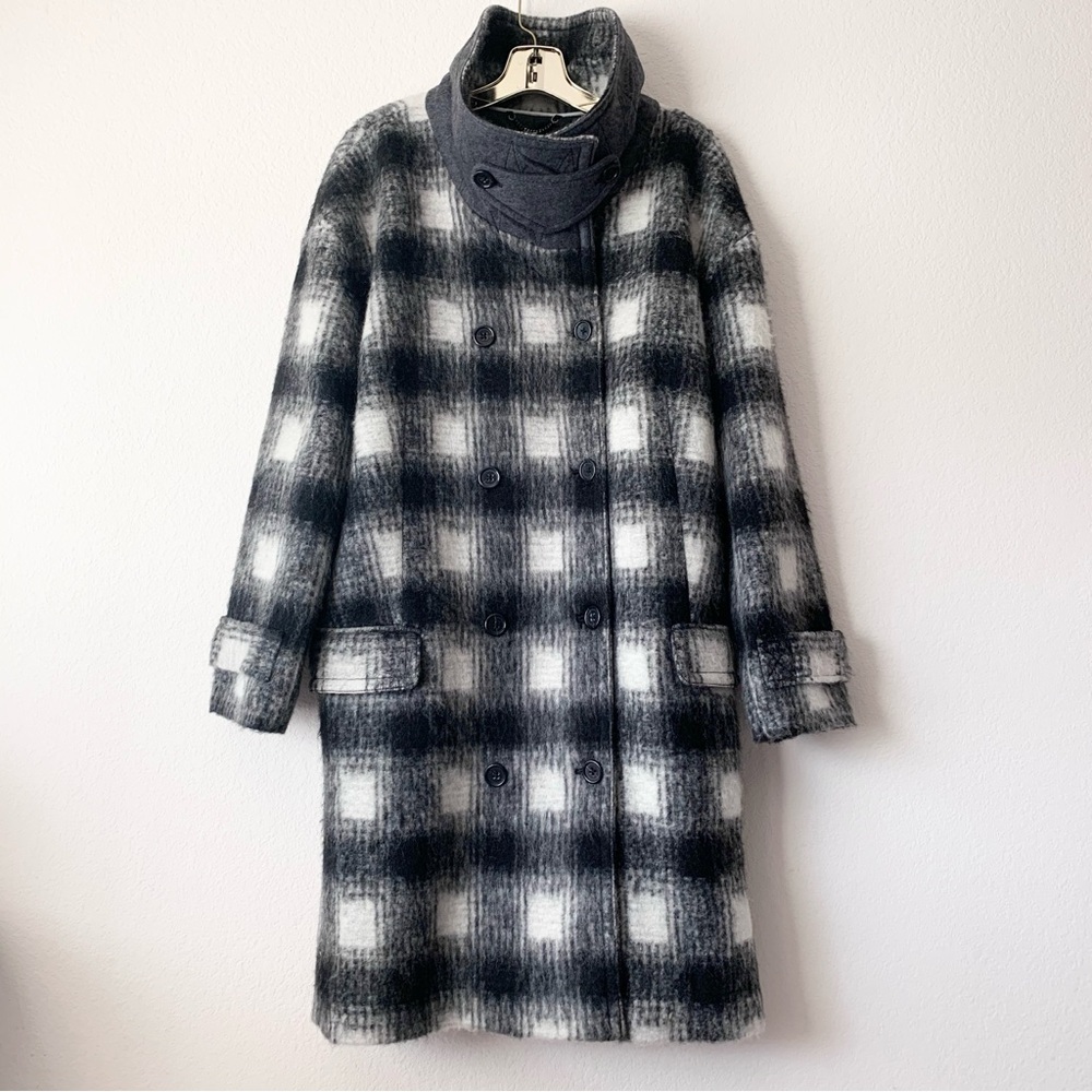 Banana republic Italian wool long coat